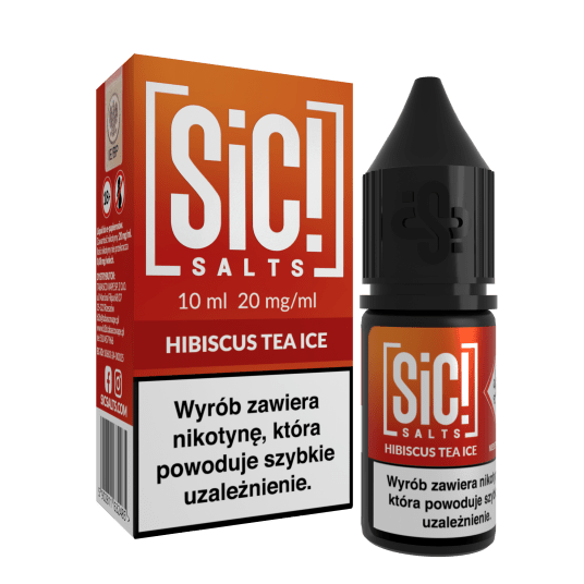 SALT TPD SIC! THEA 20MG 10ML - HIBISCUS TEA ICE -zdjęcie numer 1
