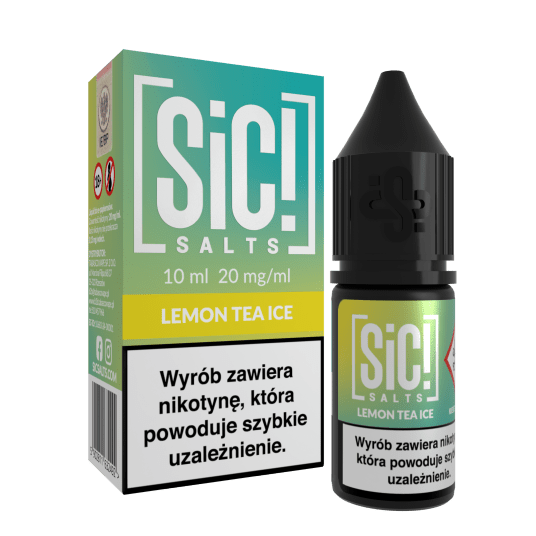 SALT TPD SIC! THEA 20MG 10ML - LEMON TEA ICE -zdjęcie numer 1
