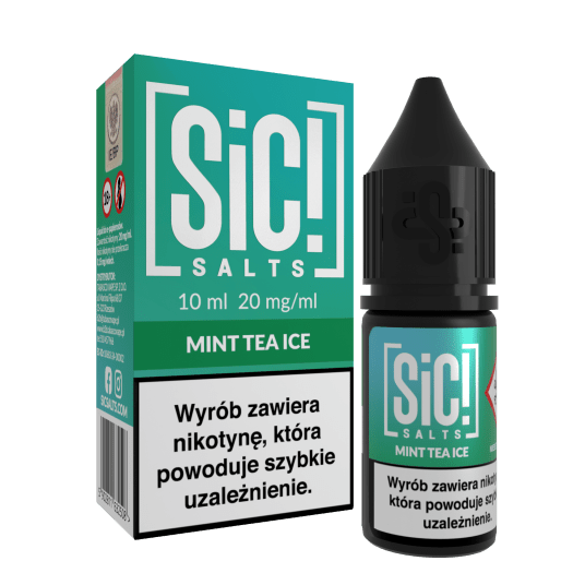 SALT TPD SIC! THEA 20MG 10ML - MINT TEA ICE -zdjęcie numer 1