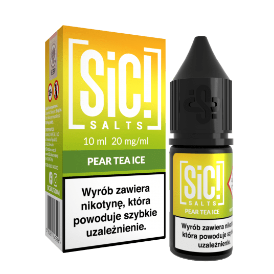 SALT TPD SIC! THEA 20MG 10ML - PEAR TEA ICE -zdjęcie numer 1