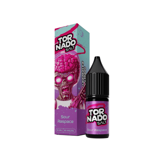 SALT TPD TORNADO SALTS 20MG 10ML - SOUR RASPACE -zdjęcie numer 1