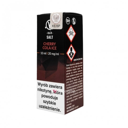 SALT TPD VBAR 20MG 10ML - CHERRY COLA ICE -zdjęcie numer 1