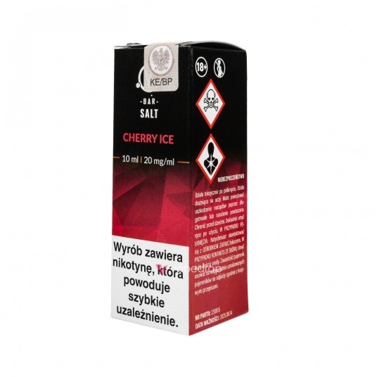 SALT TPD VBAR 20MG 10ML - CHERRY ICE -zdjęcie numer 1