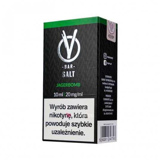 SALT TPD VBAR 20MG 10ML - JAGGER BOMB -zdjęcie numer 1