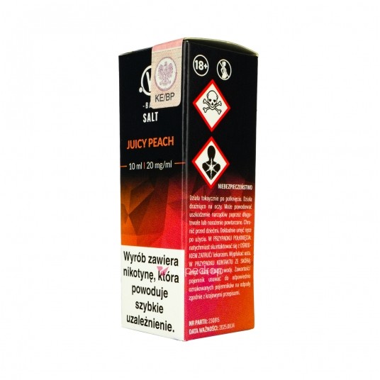 SALT TPD VBAR 20MG 10ML - JUICY PEACH -zdjęcie numer 1