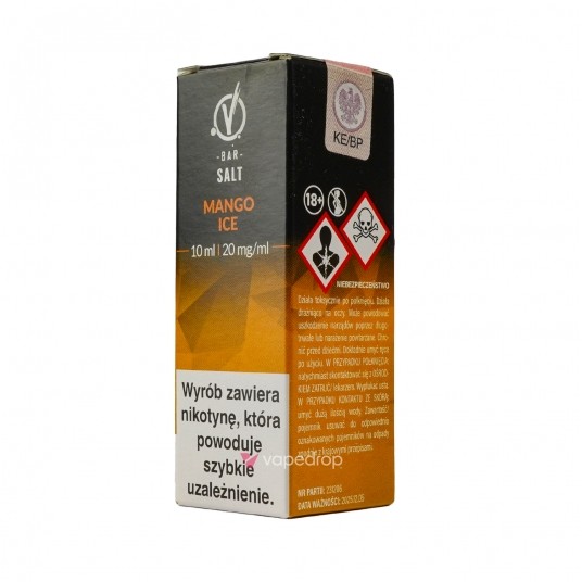 SALT TPD VBAR 20MG 10ML - MANGO ICE -zdjęcie numer 1