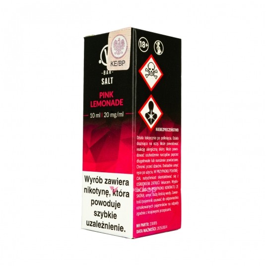 SALT TPD VBAR 20MG 10ML - PINK LEMONADE -zdjęcie numer 1