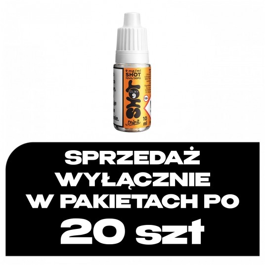 SHOT ELIXY BY DRIP IT 10ML 70/30 - 9MG -zdjęcie numer 1