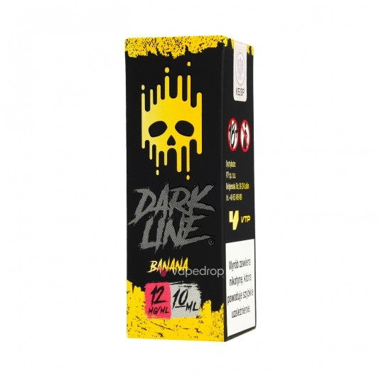 TPD DARK LINE 10ML - BANANA 12MG -zdjęcie numer 1