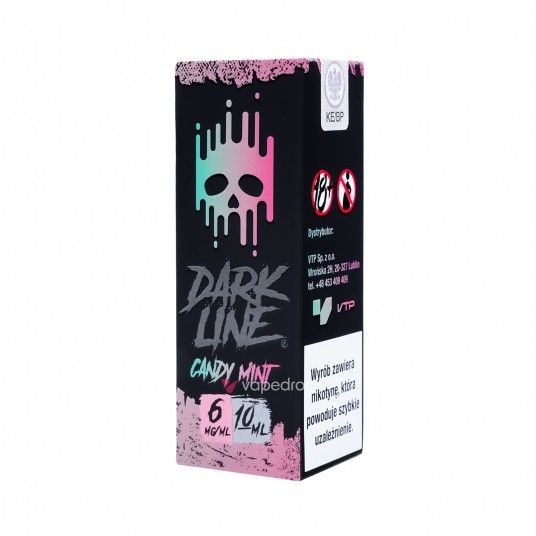 TPD DARK LINE 10ML - CANDY MINT 06MG -zdjęcie numer 1