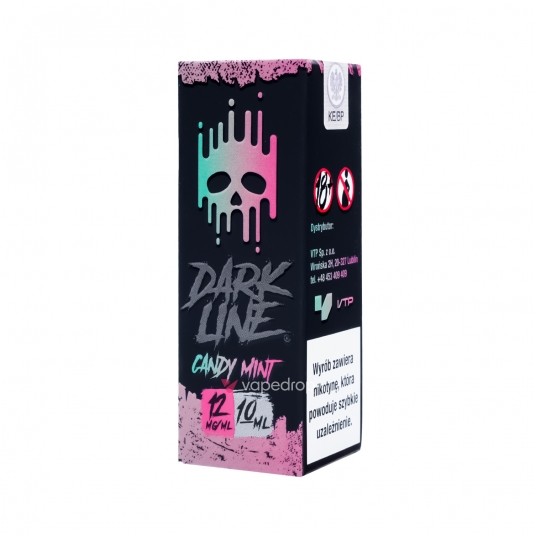 TPD DARK LINE 10ML - CANDY MINT 12MG -zdjęcie numer 1