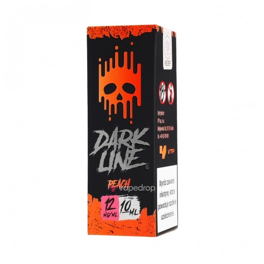 TPD DARK LINE 10ML - PEACH 12MG -zdjęcie numer 1