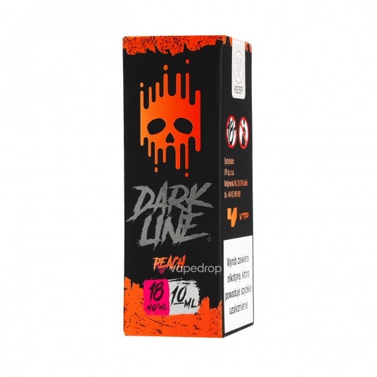 TPD DARK LINE 10ML - PEACH 18MG -zdjęcie numer 1