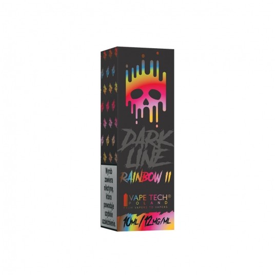 TPD DARK LINE 10ML - RAINBOW II 12MG -zdjęcie numer 1