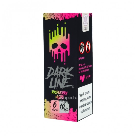 TPD DARK LINE 10ML - RASPBERRY MOJITO 06MG -zdjęcie numer 1