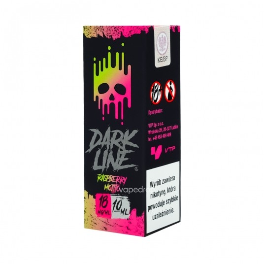 TPD DARK LINE 10ML - RASPBERRY MOJITO 18MG -zdjęcie numer 1