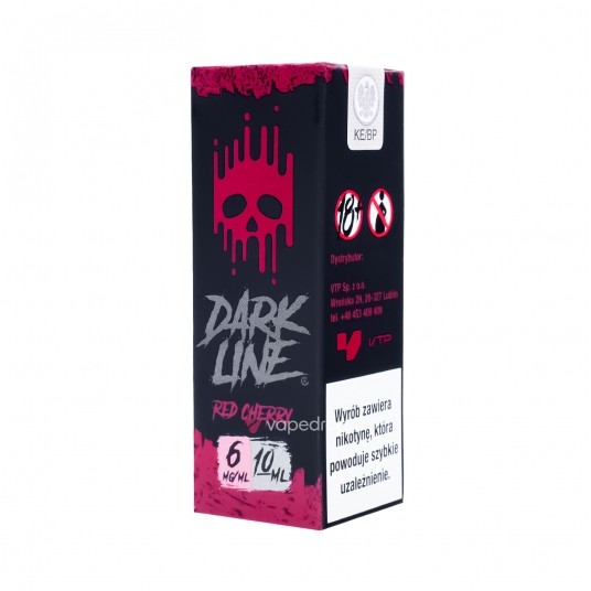 TPD DARK LINE 10ML - RED CHERRY 06MG -zdjęcie numer 1