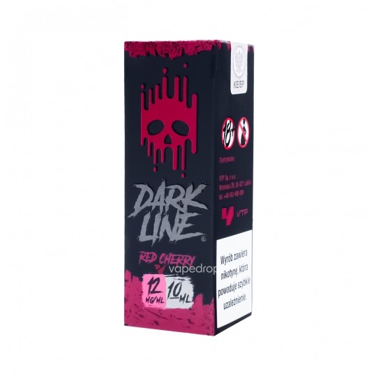 TPD DARK LINE 10ML - RED CHERRY 12MG -zdjęcie numer 1