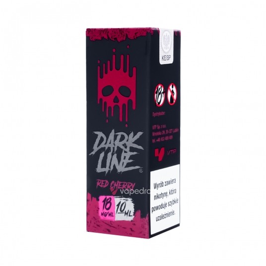 TPD DARK LINE 10ML - RED CHERRY 18MG -zdjęcie numer 1