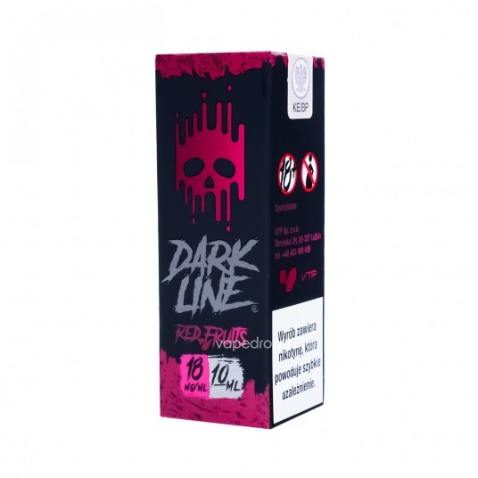 TPD DARK LINE 10ML - RED FRUITS 18MG -zdjęcie numer 1