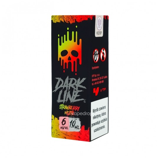TPD DARK LINE 10ML - STRAWBERRY MOJITO 06MG -zdjęcie numer 1