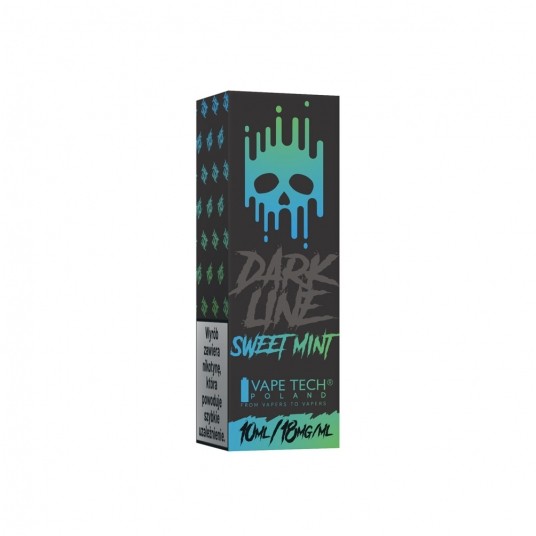 TPD DARK LINE 10ML - SWEET MINT 18MG -zdjęcie numer 1