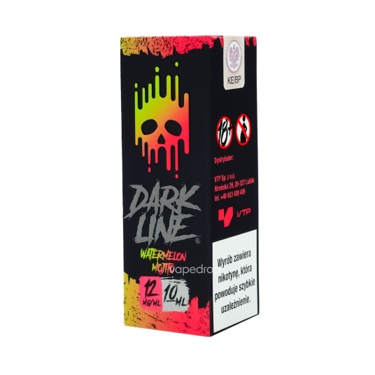 TPD DARK LINE 10ML - WATERMELON MOJITO 12MG -zdjęcie numer 1