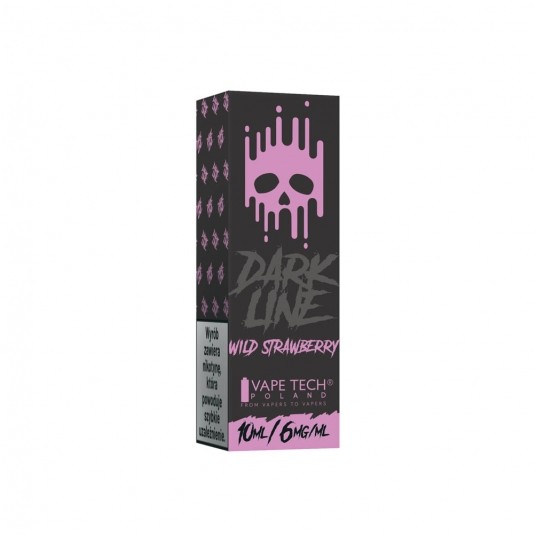 TPD DARK LINE 10ML - WILD STRAWBERRY 06MG -zdjęcie numer 1