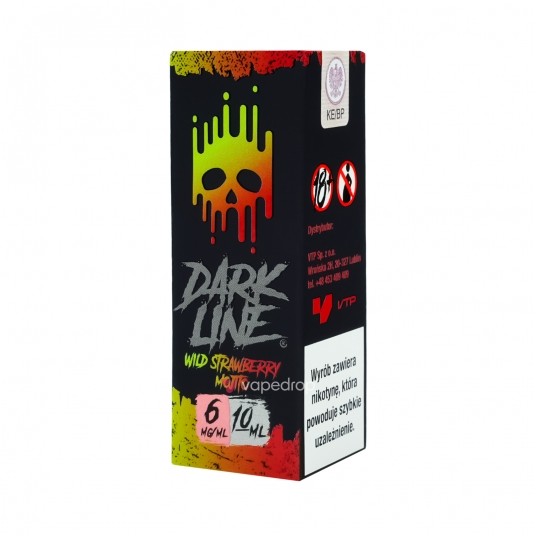 TPD DARK LINE 10ML - WILD STRAWBERRY MOJITO 06MG -zdjęcie numer 1