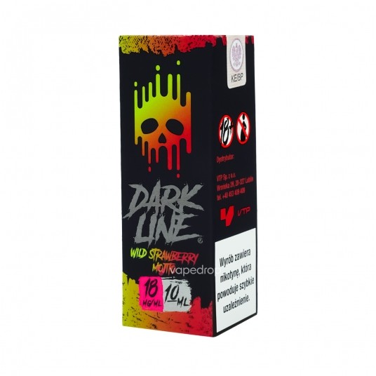 TPD DARK LINE 10ML - WILD STRAWBERRY MOJITO 18MG -zdjęcie numer 1