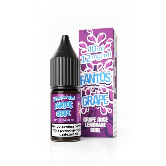 TPD FANTOS 10ML - GRAPE FANTOS 12MG -zdjęcie numer 1