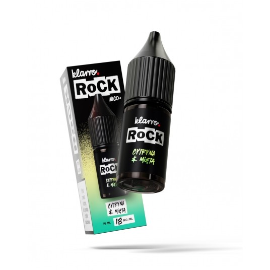 TPD KLARRO ROCK 10ML - CYTRYNA & MIĘTA 18MG -zdjęcie numer 1