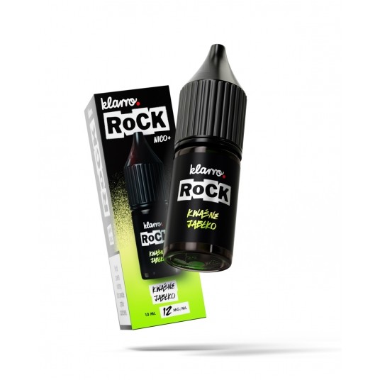 TPD KLARRO ROCK 10ML - ZIELONE JABŁKO (KWAŚNE JABŁKO) 12MG -zdjęcie numer 1