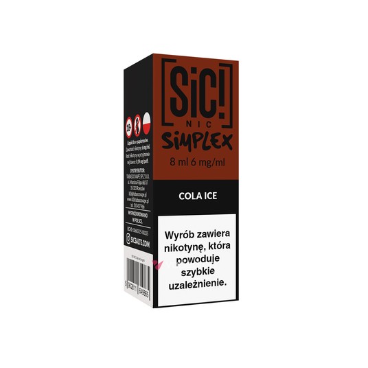 TPD SIC! 8ML - COLA ICE 06MG -zdjęcie numer 1