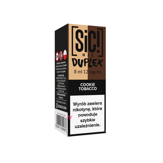 TPD SIC! 8ML - COOKIE TOBACCO 12MG -zdjęcie numer 1