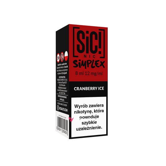 TPD SIC! 8ML - CRANBERRY ICE 12MG -zdjęcie numer 1