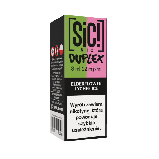 TPD SIC! 8ML - ELDERFLOWER LYCHEE 12MG -zdjęcie numer 1