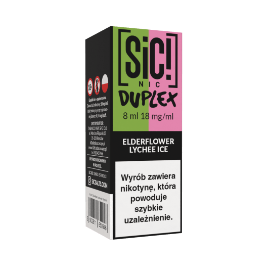 TPD SIC! 8ML - ELDERFLOWER LYCHEE 18MG -zdjęcie numer 1