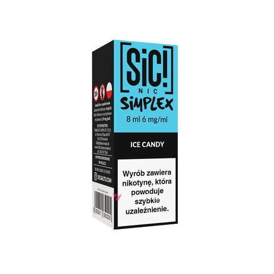 TPD SIC! 8ML - ICE CANDY 06MG -zdjęcie numer 1
