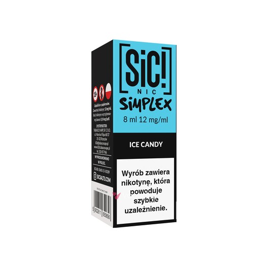 TPD SIC! 8ML - ICE CANDY 12MG -zdjęcie numer 1