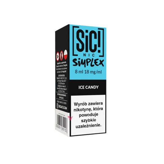 TPD SIC! 8ML - ICE CANDY 18MG -zdjęcie numer 1