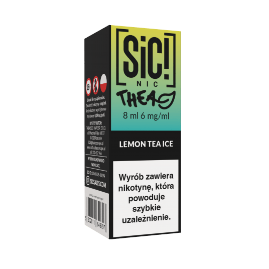 TPD SIC! 8ML - LEMON TEA ICE 06MG -zdjęcie numer 1