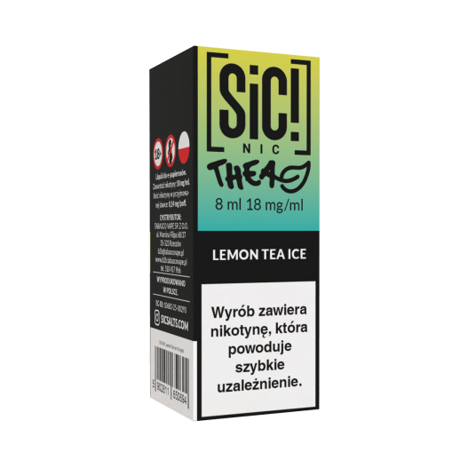 TPD SIC! 8ML - LEMON TEA ICE 18MG -zdjęcie numer 1