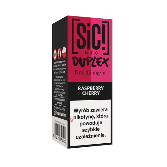 TPD SIC! 8ML - RASPBERRY CHERRY 12MG -zdjęcie numer 1