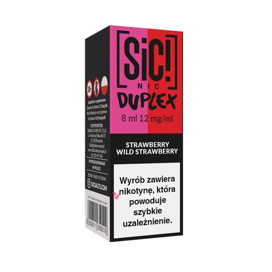 TPD SIC! 8ML - STRAWBERRY WILD STRAWBERRY 12MG -zdjęcie numer 1