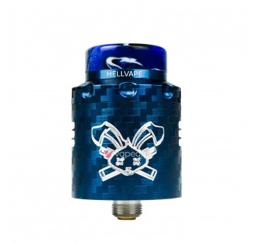ATOMIZER HELLVAPE DEAD RABBIT V3 RDA - BLUE CARBON FIBER