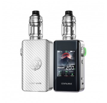 *KIT LOST VAPE CENTAURUS BT200 - SILVER CARBON