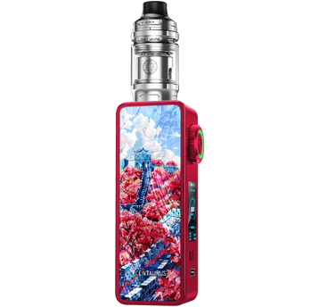 *KIT LOST VAPE CENTAURUS M100 + SUB OHM V2 - CRIMSON WALL