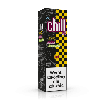 LONGFILL CHILL OUT 8/10 - LEMONIADA WIŚNIA KWAŚNE JABŁKO ICE