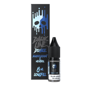 LONGFILL DARK LINE DOUBLE 8/10 - BLACKCURRANT MENTHOL